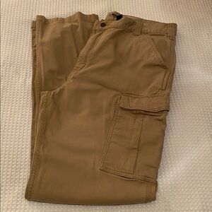 Carhartt Pants 38 x 36 tall Brown Rugged Flex Relaxed Fit Canvas Work Utility